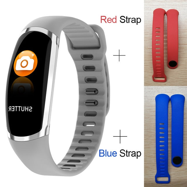 Smart Bracelet R16 Men Women Heart Rate Watch Sleep Monitor Blood Pressure Fitness Tracker Android IOS Color Message Sport Band - Amzon World