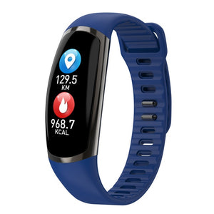 Smart Bracelet R16 Men Women Heart Rate Watch Sleep Monitor Blood Pressure Fitness Tracker Android IOS Color Message Sport Band - Amzon World