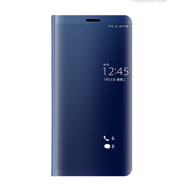 Smart Case For Huawei Honor 8x 8c 8s Cover Case Clear View Mirror On Huawei honor 10 lite 20 honer 10 light 10i Flip Stand Cases - Amzon World