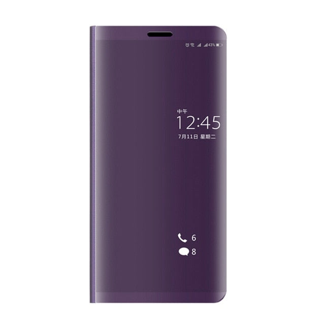 Smart Case For Huawei Honor 8x 8c 8s Cover Case Clear View Mirror On Huawei honor 10 lite 20 honer 10 light 10i Flip Stand Cases - Amzon World