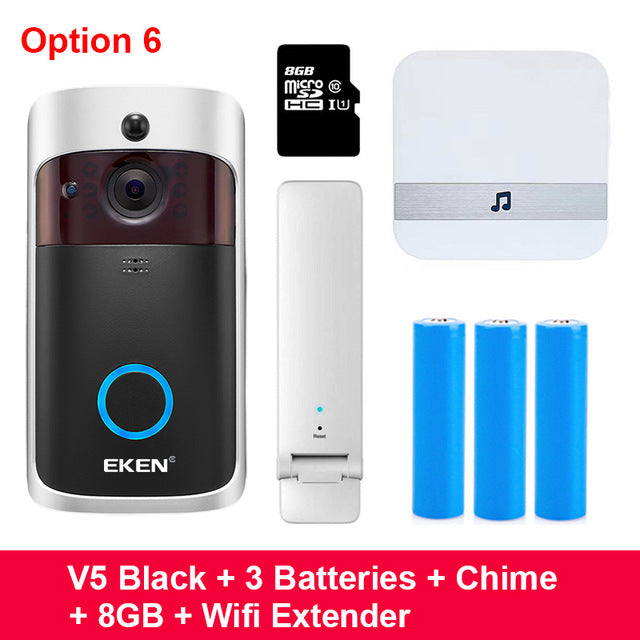 Smart IP Video Intercom WI-FI Video Door Phone Door Bell WIFI Doorbell Camera For Apartments IR Alarm Wireless Security Camera - Amzon World