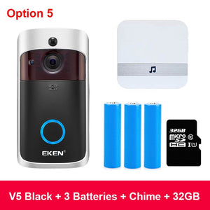 Smart IP Video Intercom WI-FI Video Door Phone Door Bell WIFI Doorbell Camera For Apartments IR Alarm Wireless Security Camera - Amzon World