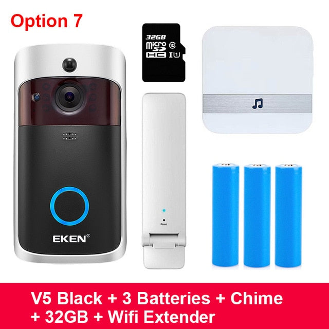 Smart IP Video Intercom WI-FI Video Door Phone Door Bell WIFI Doorbell Camera For Apartments IR Alarm Wireless Security Camera - Amzon World