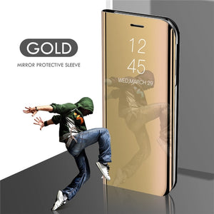 Smart Mirror Flip Phone Case For Xiaomi Mi 9 SE 8 A1 A2 Lite 5X 6X Clear View Cover for Redmi Note 7 6 5 Pro 4 4A 4X 6A 5A Prime - Amzon World