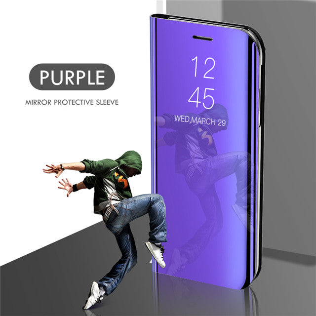 Smart Mirror Phone Case For Samsung Galaxy S10 S9 S8 Plus S10E A6 A8 A7 2018 Note 8 9 A10 A30 A40 A50 A60 A70 M10 M20 M30 Cover - Amzon World