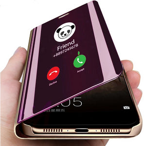 Smart Mirror Phone Case For Samsung Galaxy S10 S9 S8 Plus S10E A6 A8 A7 2018 Note 8 9 A10 A30 A40 A50 A60 A70 M10 M20 M30 Cover - Amzon World