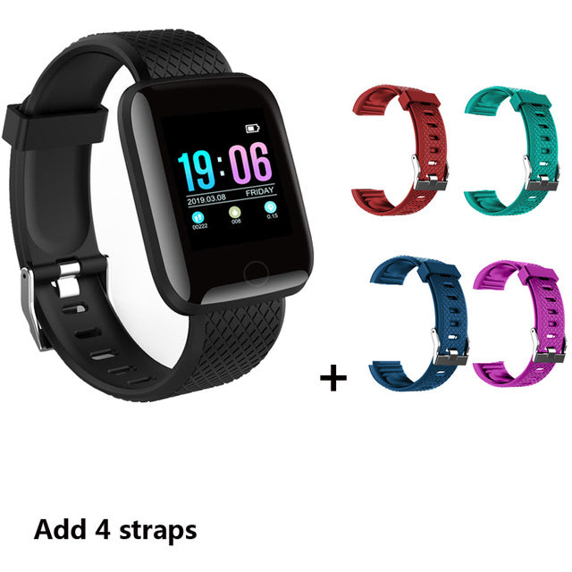 Smart Watch Men Blood Pressure Waterproof Smartwatch Women Heart Rate Monitor Fitness Tracker Watch Sport For Android IOS - Amzon World