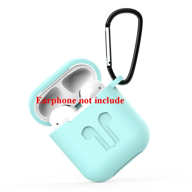 Soft Silicone Case For Airpods For Air Pods Shockproof Earphone Protective Cover Waterproof for iphone 7 8 Headset Accessories - Amzon World