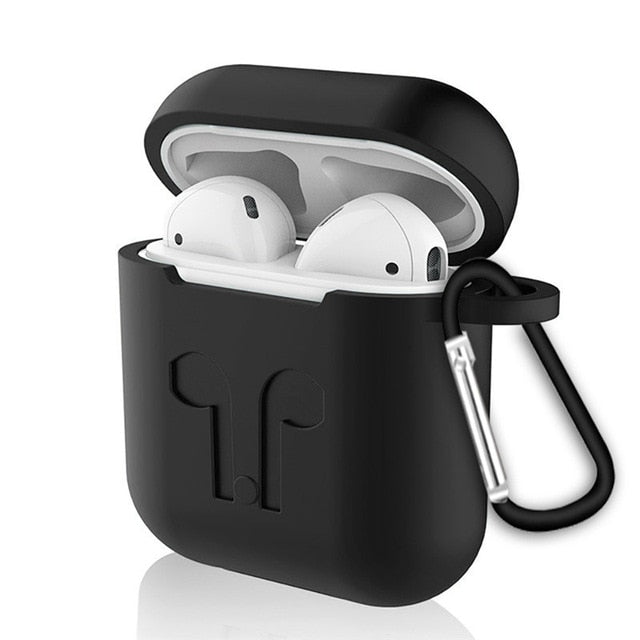 Soft Silicone Case For Airpods For Air Pods Shockproof Earphone Protective Cover Waterproof for iphone 7 8 Headset Accessories - Amzon World