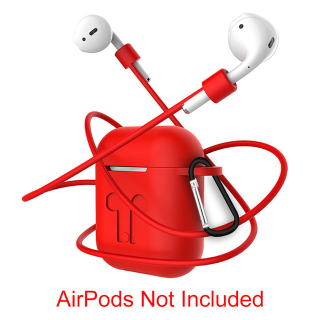 Soft Silicone Case For Airpods For Air Pods Shockproof Earphone Protective Cover Waterproof for iphone 7 8 Headset Accessories - Amzon World