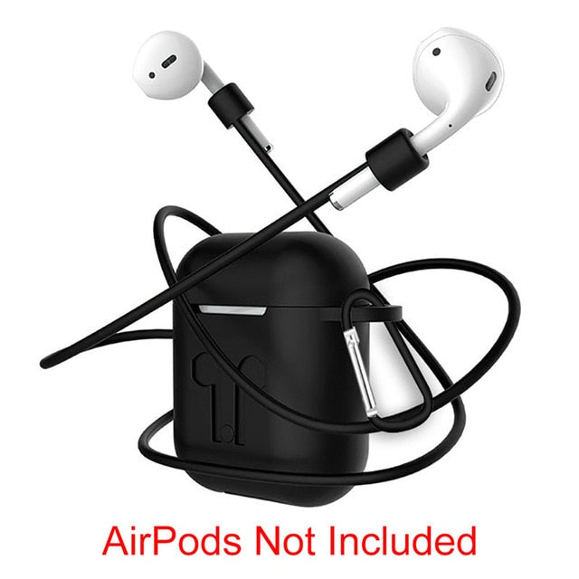 Soft Silicone Case For Airpods For Air Pods Shockproof Earphone Protective Cover Waterproof for iphone 7 8 Headset Accessories - Amzon World