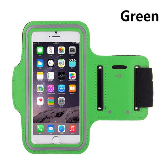Sport Armband case mobile phone fashion holder for women's on hand smartphone handbags sling Running Gym Arm Band Fitness - Amzon World