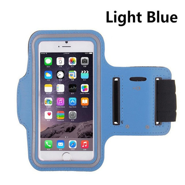 Sport Armband case mobile phone fashion holder for women's on hand smartphone handbags sling Running Gym Arm Band Fitness - Amzon World