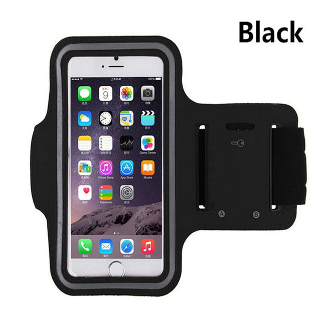 Sport Armband case mobile phone fashion holder for women's on hand smartphone handbags sling Running Gym Arm Band Fitness - Amzon World