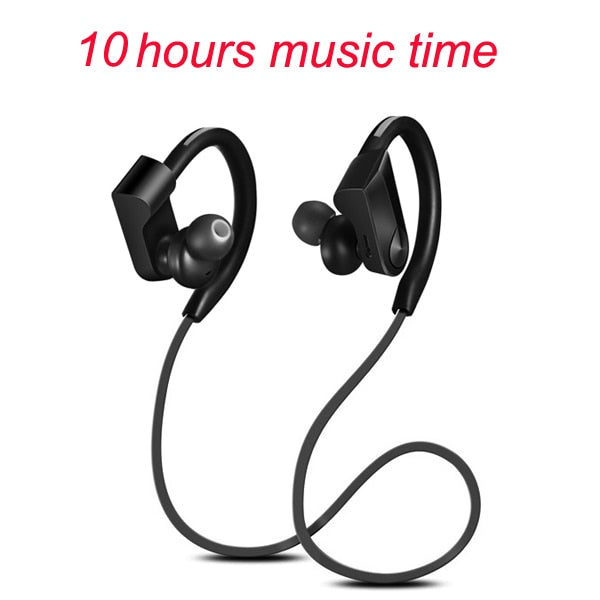 Sport Bluetooth Headphone Wireless Earphones Waterproof audifonos  Bluetooth earphone  Stereo bass Headset with Mic for phone - Amzon World
