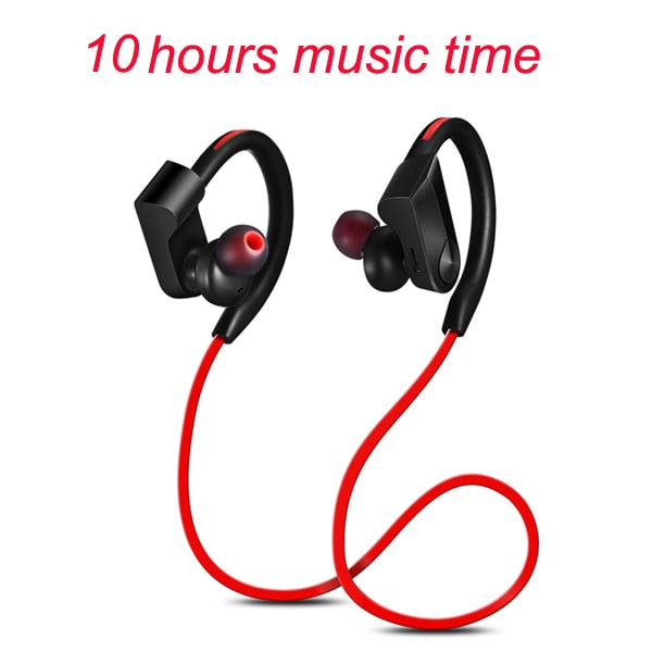 Sport Bluetooth Headphone Wireless Earphones Waterproof audifonos  Bluetooth earphone  Stereo bass Headset with Mic for phone - Amzon World
