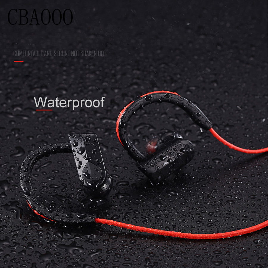 Sport Bluetooth Headphone Wireless Earphones Waterproof audifonos  Bluetooth earphone  Stereo bass Headset with Mic for phone - Amzon World