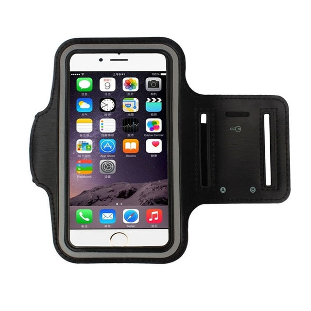 Sport Running Armband for IPhone 6s 6 7 8 Plus X XS XR Armband For Samsung S7 S9 S8 A50 Arm Band Belt GYM Bag Phone Case 5.5inch - Amzon World