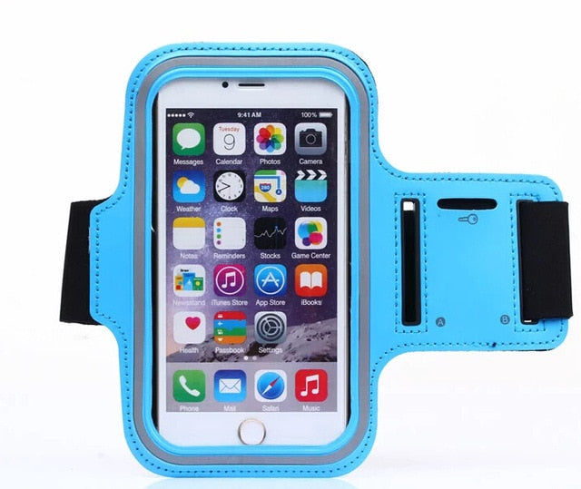 Sport Running Armband for IPhone 6s 6 7 8 Plus X XS XR Armband For Samsung S7 S9 S8 A50 Arm Band Belt GYM Bag Phone Case 5.5inch - Amzon World