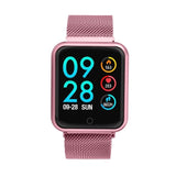 Sports IP68 Smart Watch P68 fitness bracelet activity tracker heart rate monitor blood pressure for ios Android apple iPhone 6 7 - Amzon World