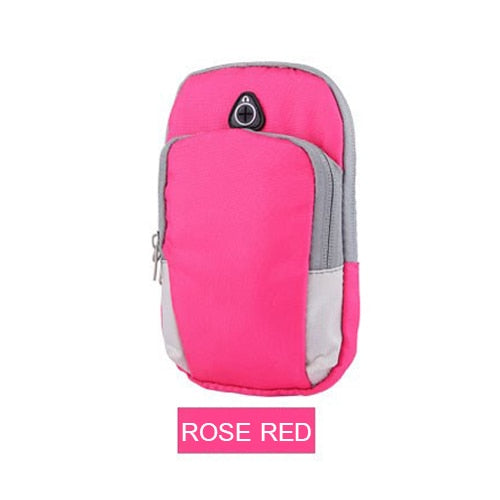 Sports Running Armband Bag Case Cover Running armband Universal Waterproof Sport mobile phone Holder Outdoor Sport Phone Arm pou - Amzon World