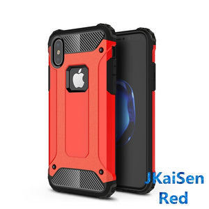 Strong Hybrid Tough Shockproof Armor Phone Back Case for iPhone 5 5S SE 6 6S 7 8 Plus X XS XR MAX Hard Rugged Impact Cover Cases - Amzon World