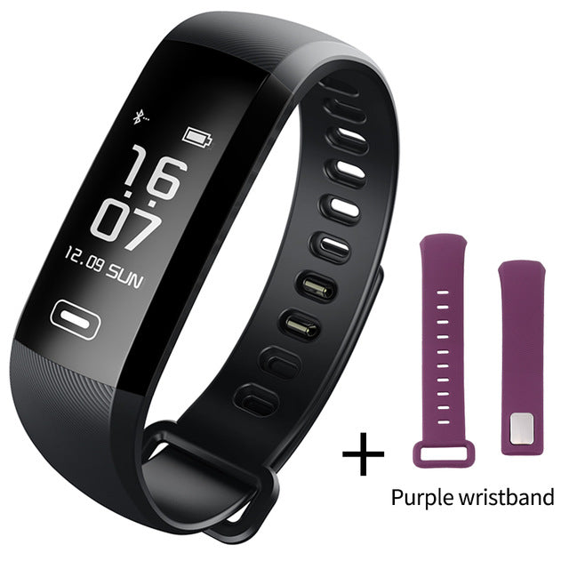 TEZER R5MAX blood pressure heart rate monitor Blood oxygen 50 Letter message push large smart Fitness Bracelet Watch intelligent - Amzon World