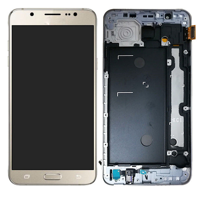 LCD For Samsung Galaxy J7 2016 J710 J710FN J710F J710M J710Y J710G J710H Touch Screen Digitizer Assembly Frame Home Button - Amzon World