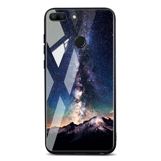 TOMKAS Space Case For Huawei P20 Lite Pro Mate 10 Lite Cases Cover P Smart Glass Coque Phone Case on for Huawei Honor 9 Lite 10 - Amzon World