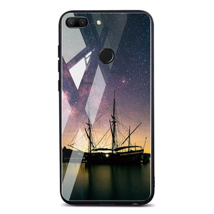 TOMKAS Space Case For Huawei P20 Lite Pro Mate 10 Lite Cases Cover P Smart Glass Coque Phone Case on for Huawei Honor 9 Lite 10 - Amzon World