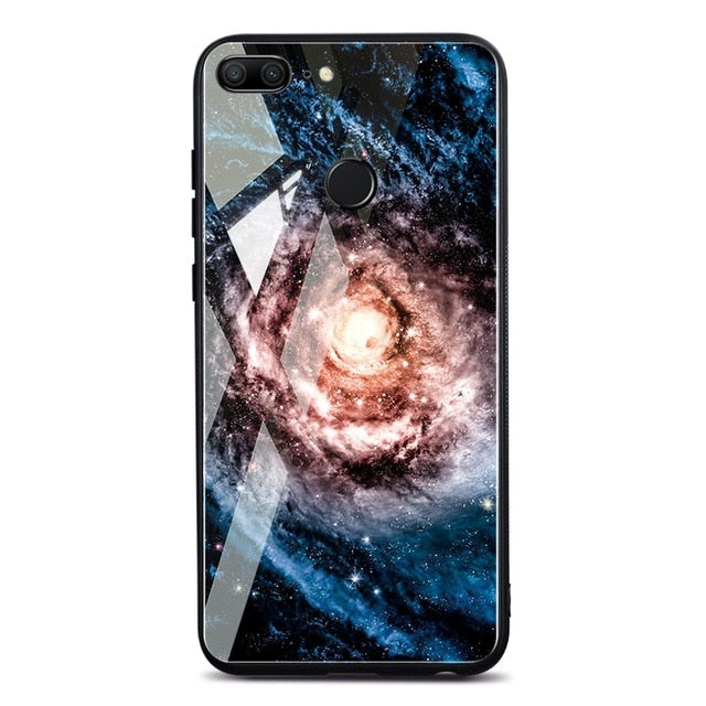 TOMKAS Space Case For Huawei P20 Lite Pro Mate 10 Lite Cases Cover P Smart Glass Coque Phone Case on for Huawei Honor 9 Lite 10 - Amzon World