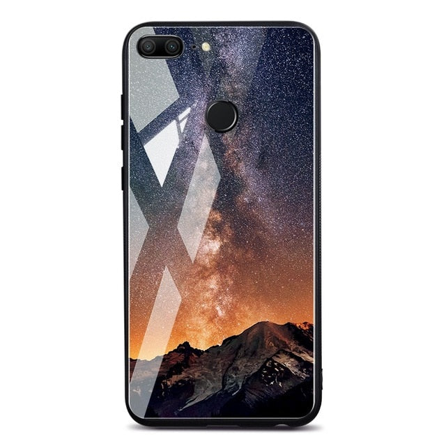 TOMKAS Space Case For Huawei P20 Lite Pro Mate 10 Lite Cases Cover P Smart Glass Coque Phone Case on for Huawei Honor 9 Lite 10 - Amzon World