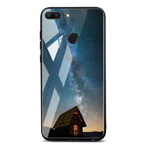 TOMKAS Space Case For Huawei P20 Lite Pro Mate 10 Lite Cases Cover P Smart Glass Coque Phone Case on for Huawei Honor 9 Lite 10 - Amzon World
