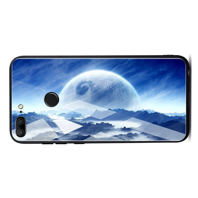 TOMKAS Space Case For Huawei P20 Lite Pro Mate 10 Lite Cases Cover P Smart Glass Coque Phone Case on for Huawei Honor 9 Lite 10 - Amzon World