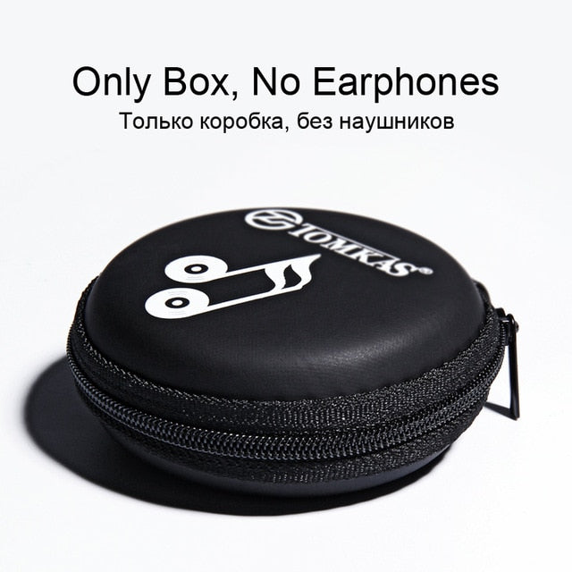 TOMKAS Wired Earbuds Headphones 3.5mm In Ear Earphone Earpiece With Mic Stereo Headset 5 Color For Samsung Xiaomi Phone Computer - Amzon World