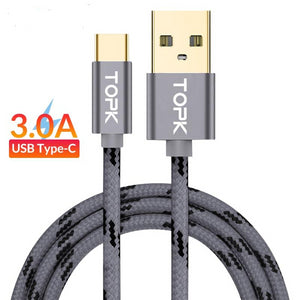 USB Type C Cable for Xiaomi Redmi Note 7 Mi 9 Fast Charging Data Sync USB C Cable for Samsung Galaxy S9 Oneplus 6t Type-C - Amzon World