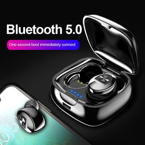 TWS Bluetooth 5.0 Earphone Wireless Headphone True Wireless Stereo Earbuds HIFI Sport Earphones Handsfree with Mic for Phone - Amzon World