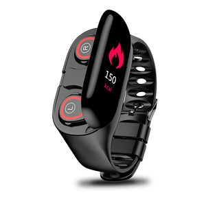 TWS Bluetooth 5.0 Earphone Wireless Headphones for phone Smart Watch with Heart Rate Monitor True Wireless Stereo Sports Earbuds - Amzon World