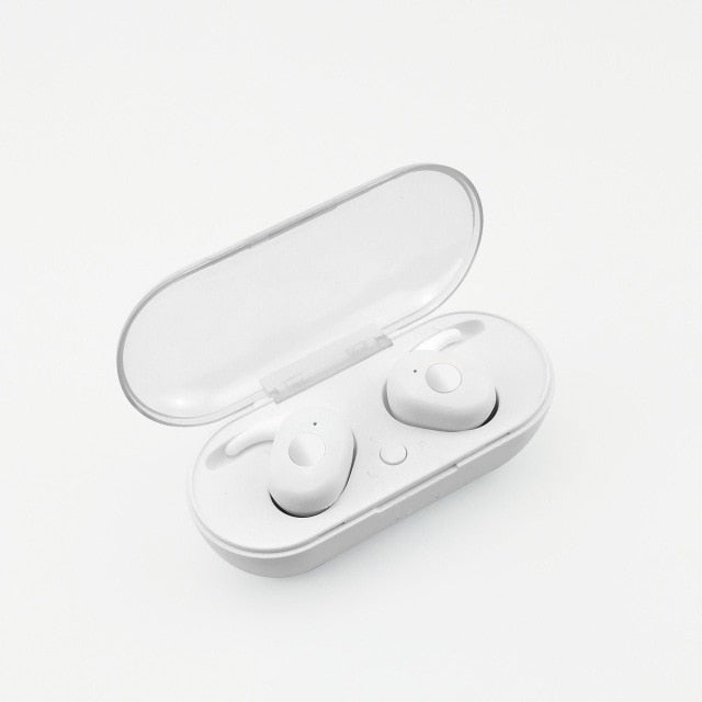 Headphones Bluetooth 5.0 Wireless Earphones Sports Earphone 3D Stereo Sound Earbud with Portable Mic and Charging box - Amzon World