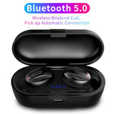 TWS V5.0 Bluetooth Earphones Sport Wireless Earbuds Handsfree Bluetooth Earphone Stereo Dual Headset For iPhone All Smartphone - Amzon World