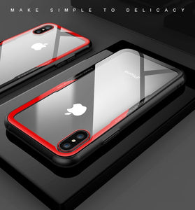 Tempered Glass Case For iPhone 7 8 6 6s Plus High Quality Clear Soft Silicone Glass Cover For iPhone 11 Pro X XR XS Max Cases - Amzon World