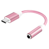 Type-C to 3.5mm Jack Converter Earphone Audio Adapter Cable Type USB C to 3.5 mm Headphone Aux Cable for Huawei P20 Lite Mate 20 - Amzon World