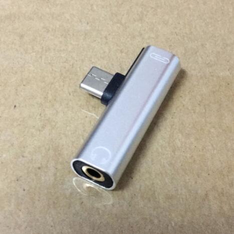 Type C to Type-C 3.5mm Aux Audio Charge Adapter for Huawei P30 P20 Pro Xiaomi Mi 8 6 Samsung S8 S9 Plus 3.5mm Headphone Adapter - Amzon World