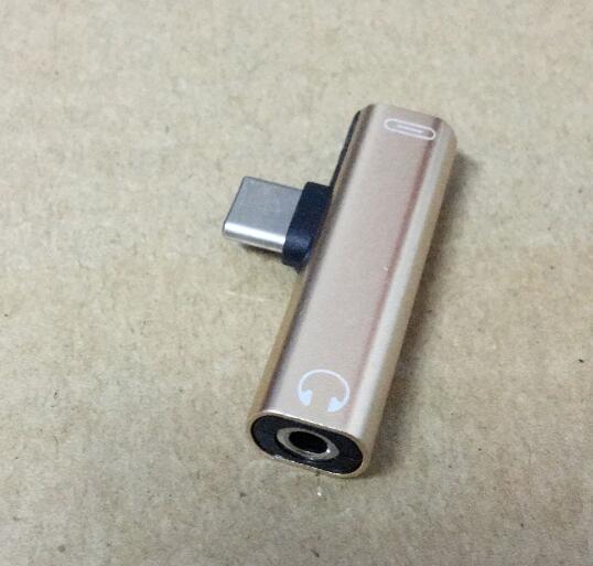 Type C to Type-C 3.5mm Aux Audio Charge Adapter for Huawei P30 P20 Pro Xiaomi Mi 8 6 Samsung S8 S9 Plus 3.5mm Headphone Adapter - Amzon World