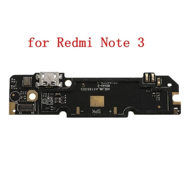 USB Charging Port Board Flex Cable Connector Parts For Xiaomi Redmi Note 3/4/Note 3/4 Pro/4A/5A/4X/2 2A/3S Microphone Module - Amzon World