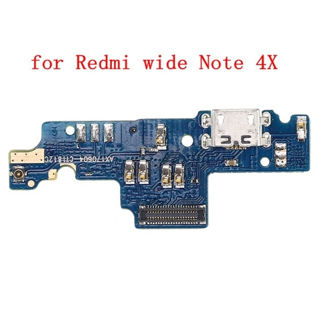 USB Charging Port Board Flex Cable Connector Parts For Xiaomi Redmi Note 3/4/Note 3/4 Pro/4A/5A/4X/2 2A/3S Microphone Module - Amzon World