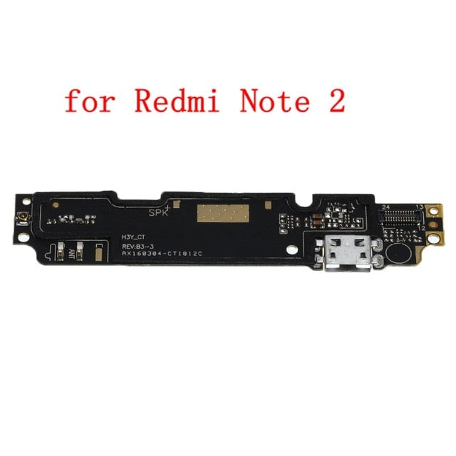 USB Charging Port Board Flex Cable Connector Parts For Xiaomi Redmi Note 3/4/Note 3/4 Pro/4A/5A/4X/2 2A/3S Microphone Module - Amzon World