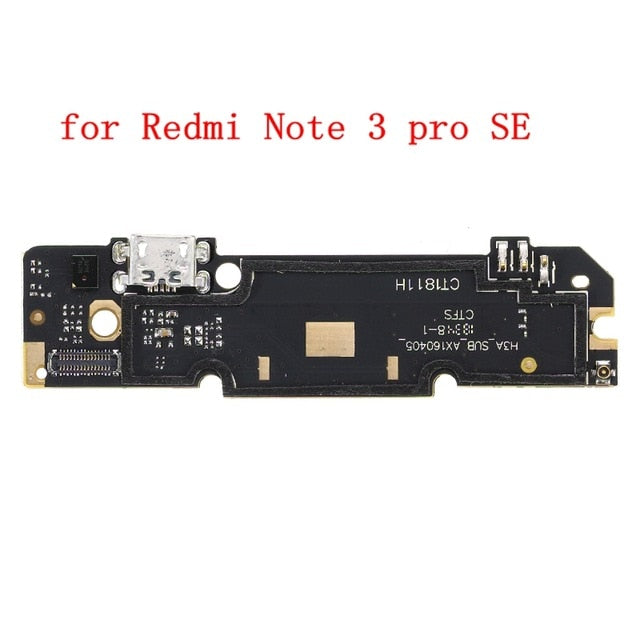 USB Charging Port Board Flex Cable Connector Parts For Xiaomi Redmi Note 3/4/Note 3/4 Pro/4A/5A/4X/2 2A/3S Microphone Module - Amzon World