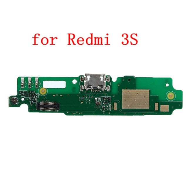 USB Charging Port Board Flex Cable Connector Parts For Xiaomi Redmi Note 3/4/Note 3/4 Pro/4A/5A/4X/2 2A/3S Microphone Module - Amzon World