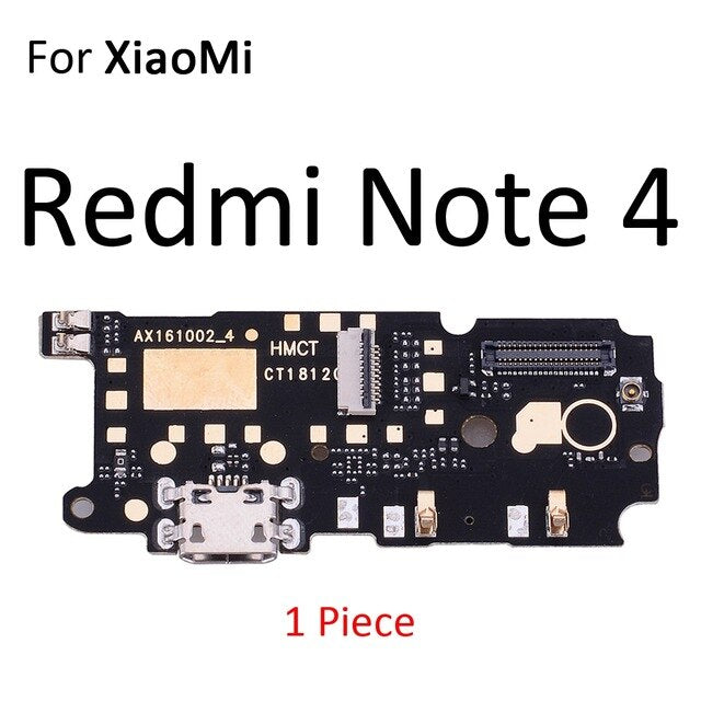 USB Power Charging Connector Plug Port Dock Flex Cable For Xiaomi Redmi 2 2A 3S 4A 4X 5A Note 4X Global 2 4 Note 3 Pro 5A - Amzon World